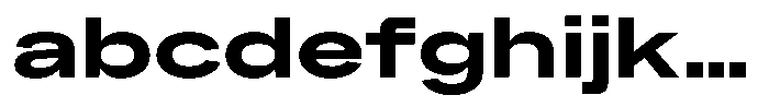 Kern Expanded Black FONT