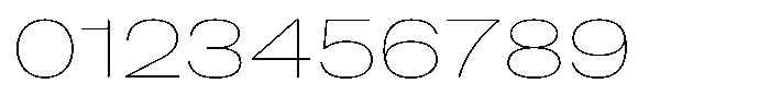 Kern Expanded Thin Font OTHER CHARS