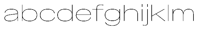 Kern Expanded Thin FONT
