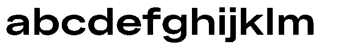 Kern Extended Bold FONT