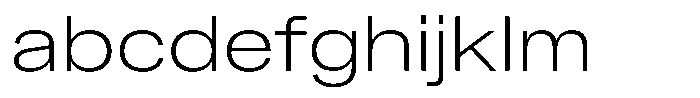 Kern Extended Light FONT