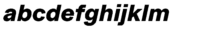 Kern Standard Black Italic FONT