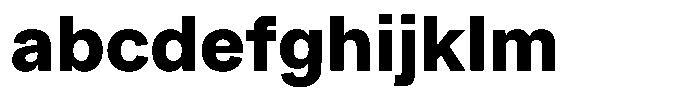 Kern Standard Black FONT