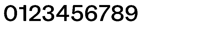 Kern Standard Medium Font OTHER CHARS