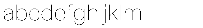 Kern Standard Thin FONT