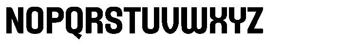 Kesradat Bold Font UPPERCASE
