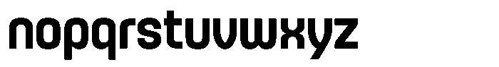Kesradat Bold Font LOWERCASE