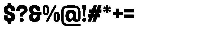 Kesradat Extra Bold Font OTHER CHARS