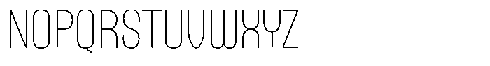 Kesradat Thin Font UPPERCASE