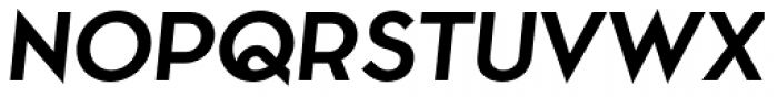 Kessel 205 Bold Oblique Font UPPERCASE