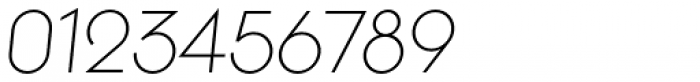Kessel 205 Light Oblique Font OTHER CHARS