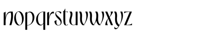 Kestia Font LOWERCASE