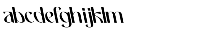 Kesto Semi Bold Reversed Font LOWERCASE