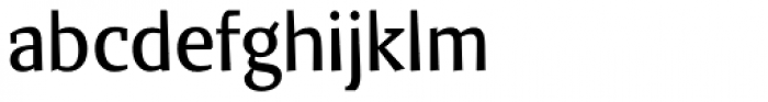 Keule Semi Serif EF Regular Font LOWERCASE