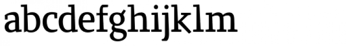 Keule Slab Serif EF Regular Font LOWERCASE