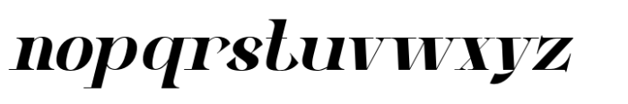 Kevila Italic Font LOWERCASE