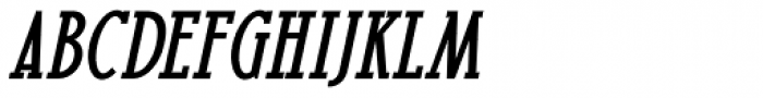 Key Largo Oblique JNL Font LOWERCASE