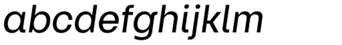 Keymer Medium Italic Font LOWERCASE