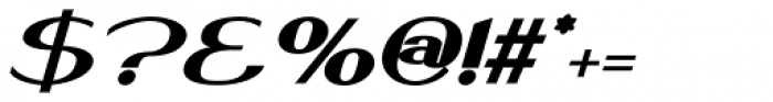 Keynsia Bold Italic Font OTHER CHARS