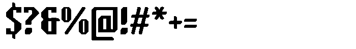 Keysta Font OTHER CHARS