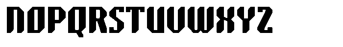 Keysta Font UPPERCASE