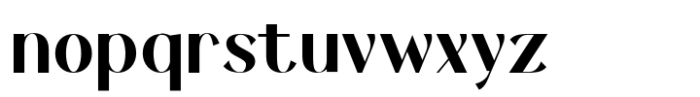 Keystone Regular Font LOWERCASE