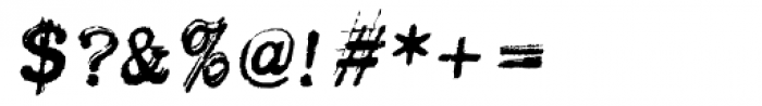 Keystoned Bold Oblique Font OTHER CHARS