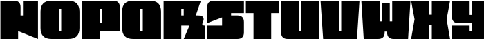 Kezor Font UPPERCASE