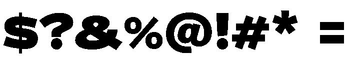 KedemSansMLAAA Black Font OTHER CHARS