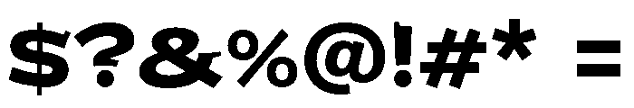 KedemSerifMLAAA Bold Font OTHER CHARS