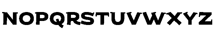 KedemSerifMLAAA Bold Font LOWERCASE