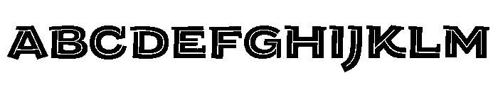 KedemSerifMLAAA Hollow FONT