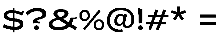 KedemSerifMLAAA Regular Font OTHER CHARS