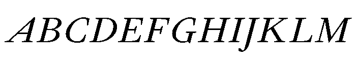 KelvinAvec Italique Font UPPERCASE