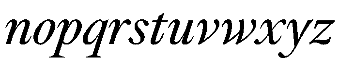 KelvinAvec Italique Font LOWERCASE