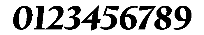Kernevel BlackItalic Font OTHER CHARS