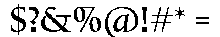 Kernevel Book Font OTHER CHARS