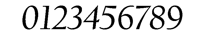 Kernevel Italic Font OTHER CHARS