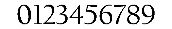 Kernevel Regular Font OTHER CHARS