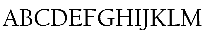 Kernevel Regular Font UPPERCASE