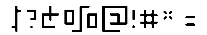 Keyframe Light Font OTHER CHARS
