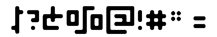 Keyframe Regular Font OTHER CHARS