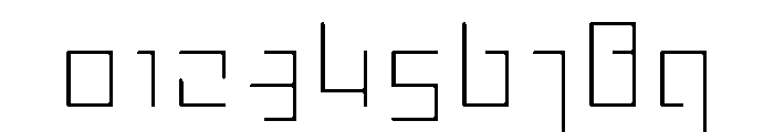 Keyframe Thin Font OTHER CHARS