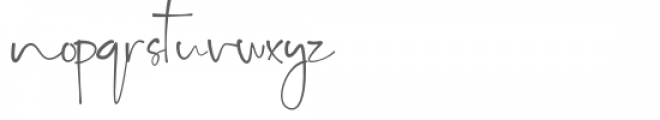 Key West Script Font LOWERCASE