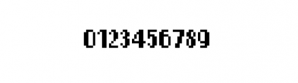 Kerouac Pixel Regular Font OTHER CHARS