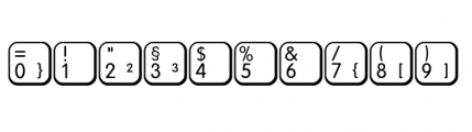 Keys Regular Font OTHER CHARS