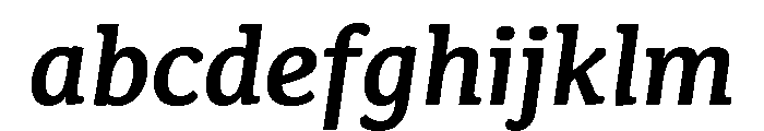 Kefa III Bold Italic FONT