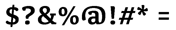 Kefa III Bold Font OTHER CHARS