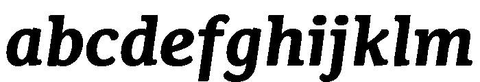 Kefa III Extra Bold Italic FONT