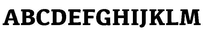Kefa III Extra Bold Font UPPERCASE